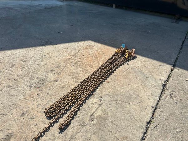3.7 Metre ...6.7 ton ...lifting chains 4 LEG .... 362502684