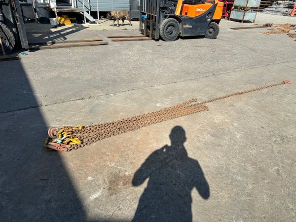 3.7 Metre ...6.7 ton ...lifting chains 4 LEG .... 362502686