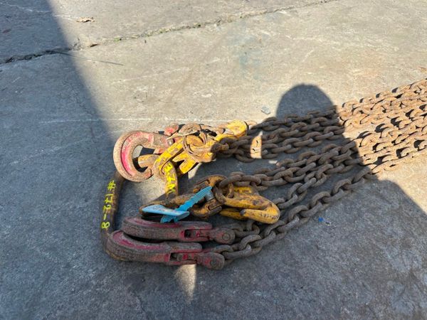 3.7 Metre ...6.7 ton ...lifting chains 4 LEG .... 362502687