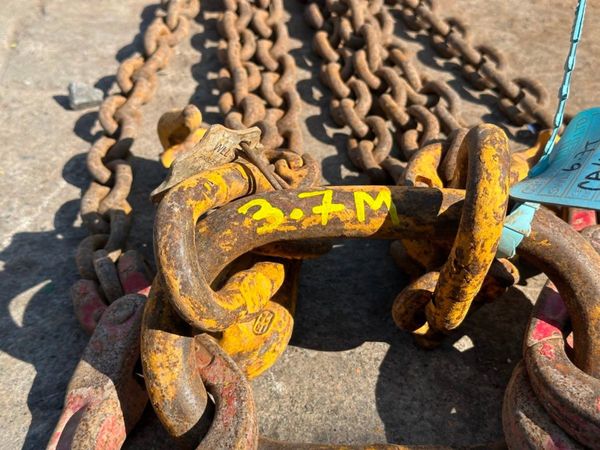 3.7 Metre ...6.7 ton ...lifting chains 4 LEG .... 362502689