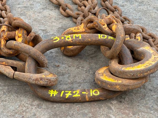3.8 Metre ...6.7 ton ...lifting chains 4 LEG .... 362502857