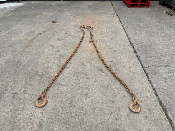 2.8 Metre ...7.5 TON ...lifting chains 2 LEG .... 362594856