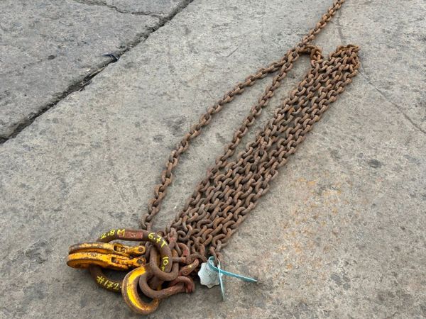 2.8 Metre ...6.7 ton ...lifting chains 4 LEG .... 362594991