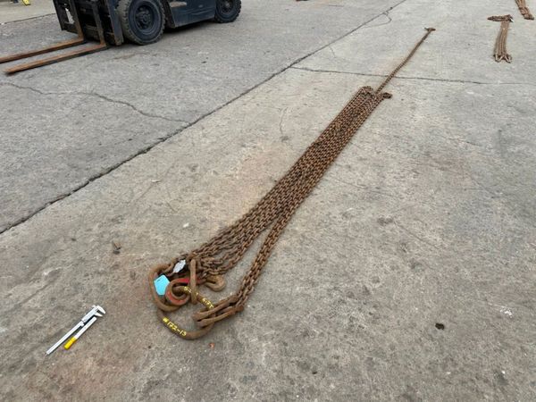 5.8 Metre ...6.7 ton ...lifting chains 4 LEG .... 362595203