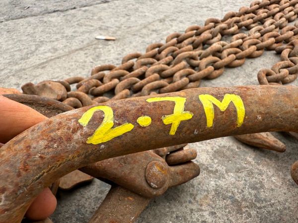 2.7 Metre ...6.7 ton ...lifting chains 4 LEG .... 362595392