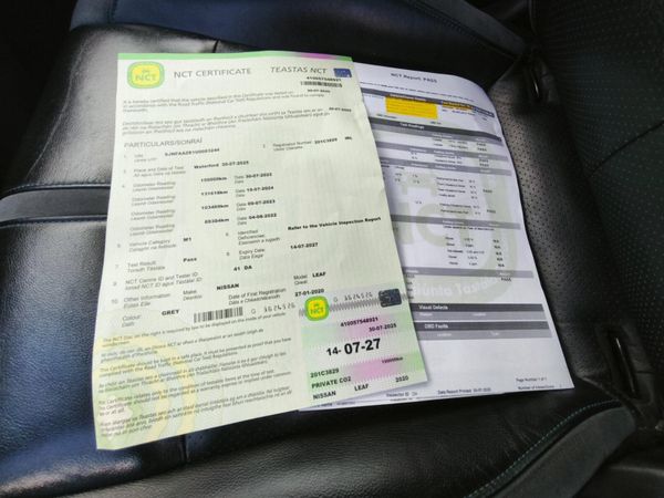 NISSAN LEAF SVE 40 KWH, NEW NCT 14/07/2027 362703908