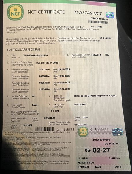 Peugeot 308 2015 Manual Diesel  NCT 12/27 374057396