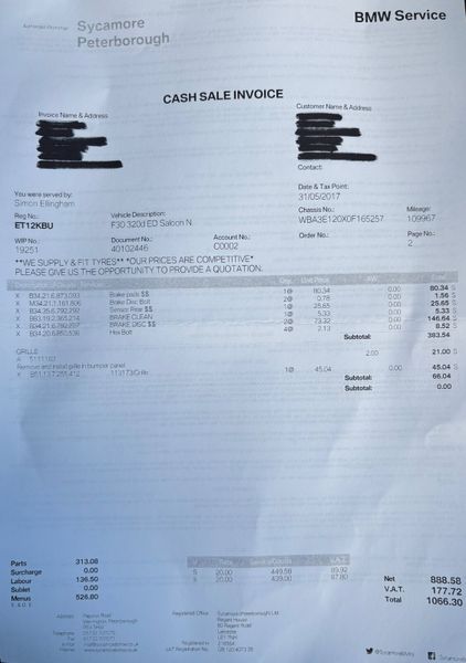 2012 BMW 3 Series 2.0D ES Nct 11/26 Tax 06/26 374435474