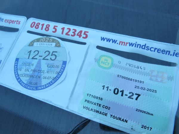 Volkswagen Touran 2017 7 SEATER DIESEL NCT 27 374539403