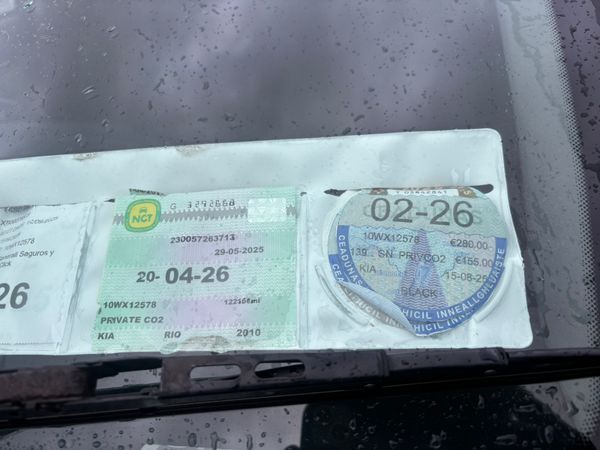 Low Mileage Kia Rio NCT Tax Warrantly 374655234