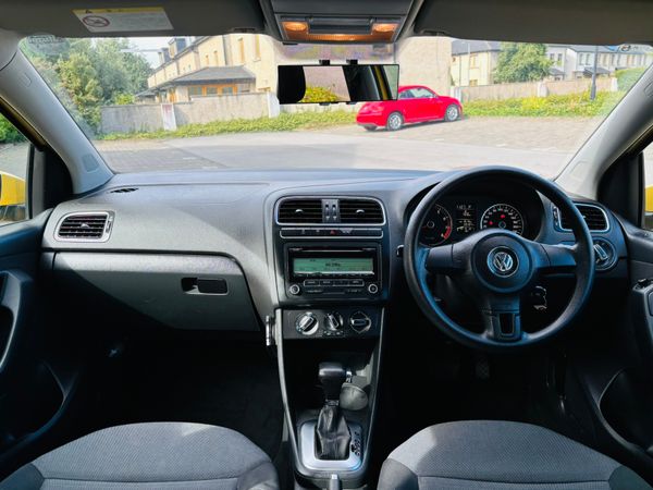 2010 VW POLO 1.2 TSI AUTOMATIC LOW MILES YELLOW 374659601