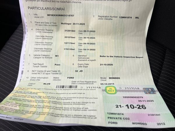 Ford Mondeo 2012 2.0TDCi 160PS Titanium 374788685