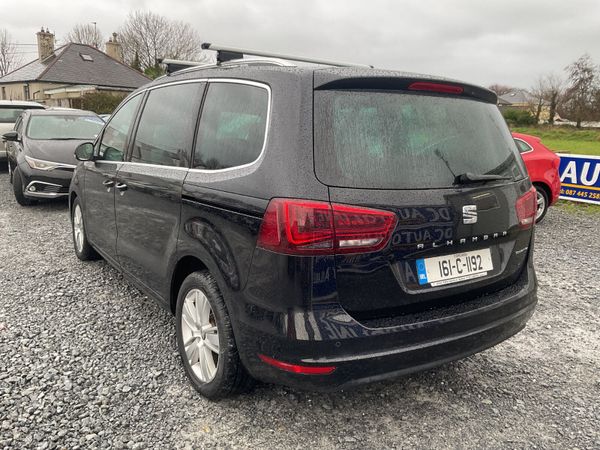 SEAT ALHAMBRA 2.0 TDI 7 SEATER LEATHER SUNROOF 374816487