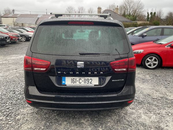 SEAT ALHAMBRA 2.0 TDI 7 SEATER LEATHER SUNROOF 374816489