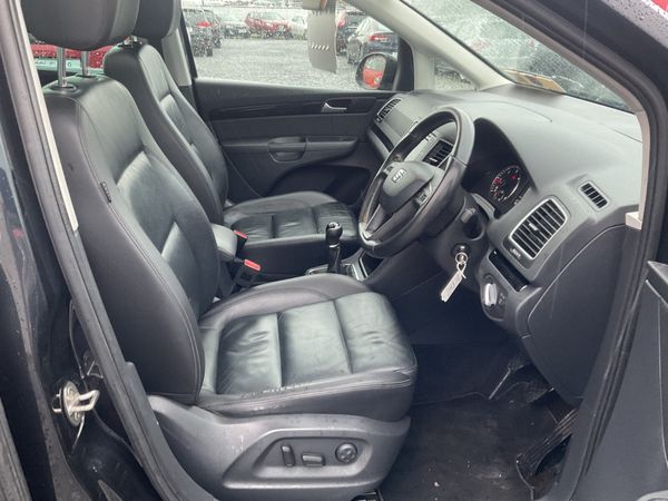 SEAT ALHAMBRA 2.0 TDI 7 SEATER LEATHER SUNROOF 374816493