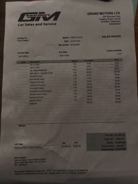 FORD FOCUS 1.0 ECOBOOST, NEW T.CHAIN+W.PUMP 374923556