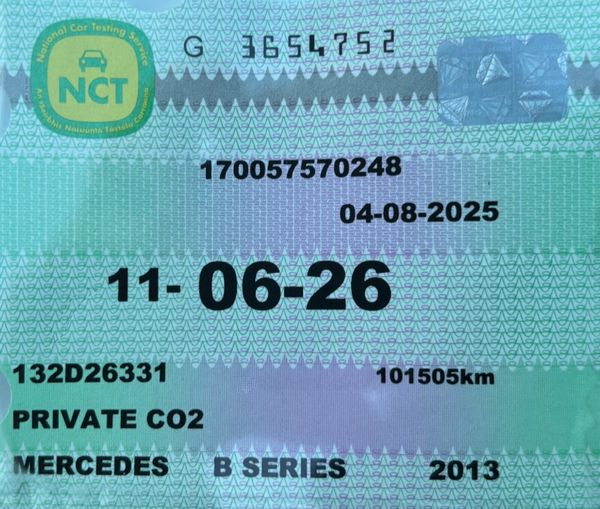 2013 Mercedes B-Class B180 1.6 Auto Nct 06/26 375017863