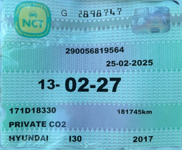 2017 Hyundai i30 1.0 DELUXE PLUS Nct 02/27 375018043