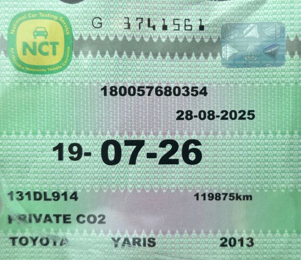 2013 Toyota Yaris 1.0 VVT-I Sport Nct 07/26 375020588