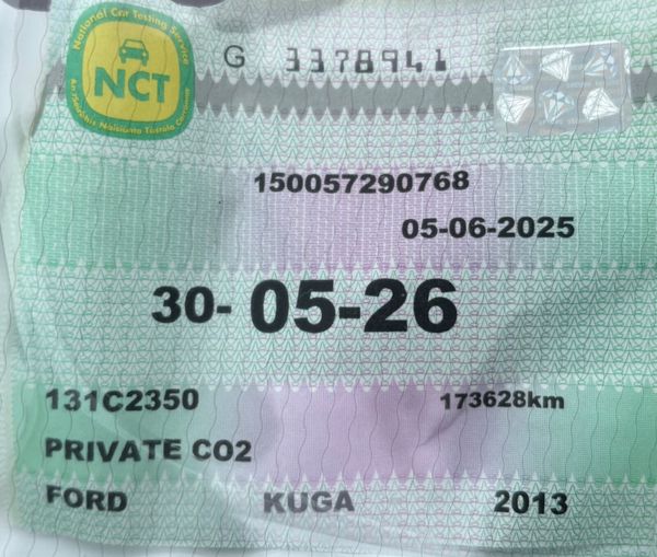 2013 Ford Kuga 2.0 TDCI 4WD Auto Nct 05/26 375098847