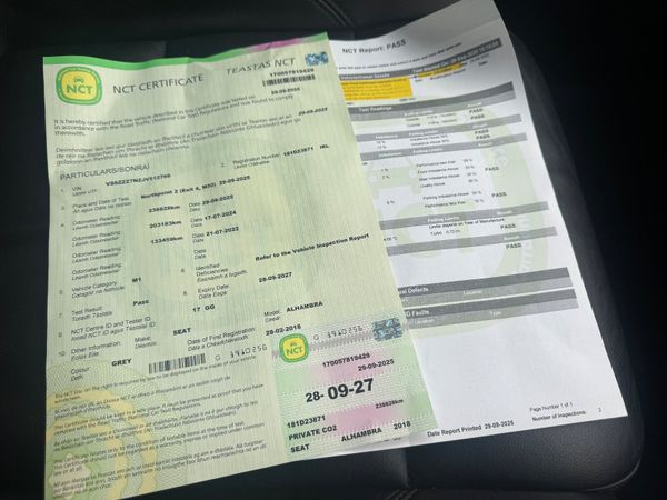 SEAT Alhambra 2018 TDi LEATHER + CHILD BOOSTERS 375770620