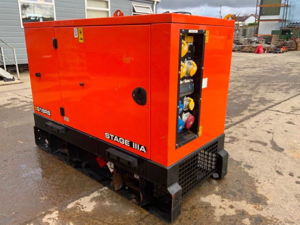 2019 JCB G18RS 18kva GENSET.........815hrs....... 370179499