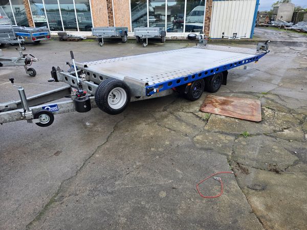 16ft tiltbed Car Transporter for Hire 370215974