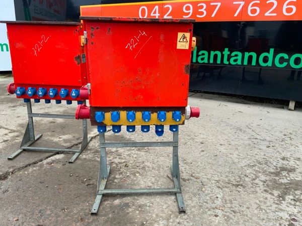KES 400v / 240v SITE DISTRIBUTION BOXES.........7 370329210