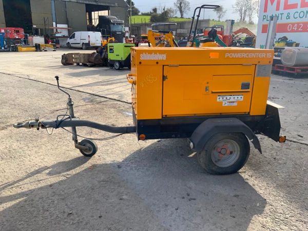 2018 SHINDAIWA POWERCENTER 15 GENSET.....1188t. 370348957