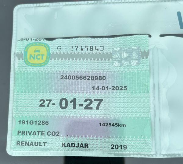 2019 RENAULT KADJAR 1.3L Petrol 370445156