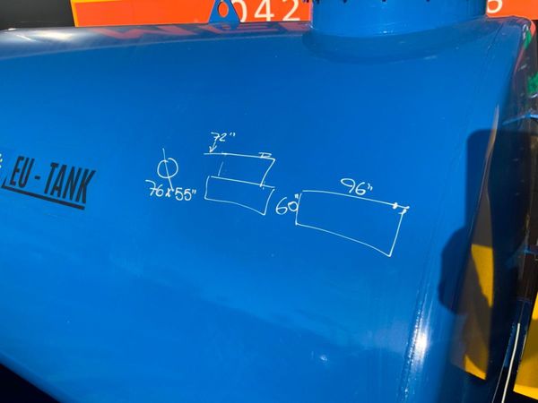 3200lts FUEL BOWSER STORAGE / DELIVERY TANK...... 370721745