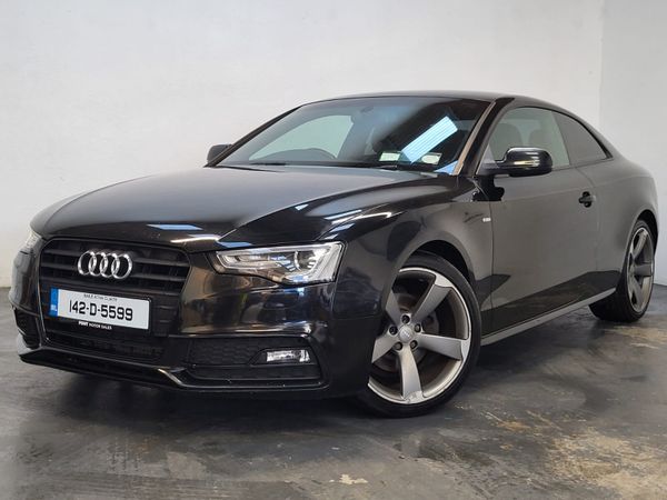 142 Audi A5 2.0TDI SLINE COUPE - BLACK EDITION- 370733653