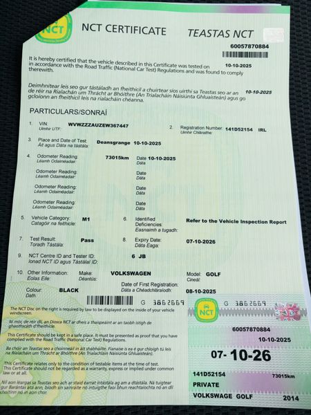 2014 VW GOLF 1.2 TSI COMFORT LINE DSG AUTO 370770773