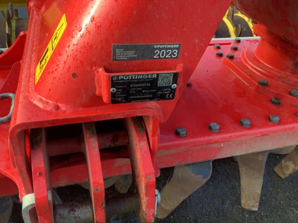 2023 Pottinger Lion 3 metre power Harrow 370861980