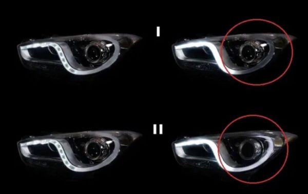 Hyundai i40 Headlight LED DRL repair service 371203163