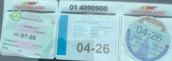 2016 AUDI A4 ESTATE 2.0 L Petrol AUTOMATIC 371272955