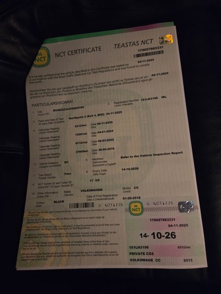 Volkswagen CC GT Sport automatic, New nct and taxe 371385879