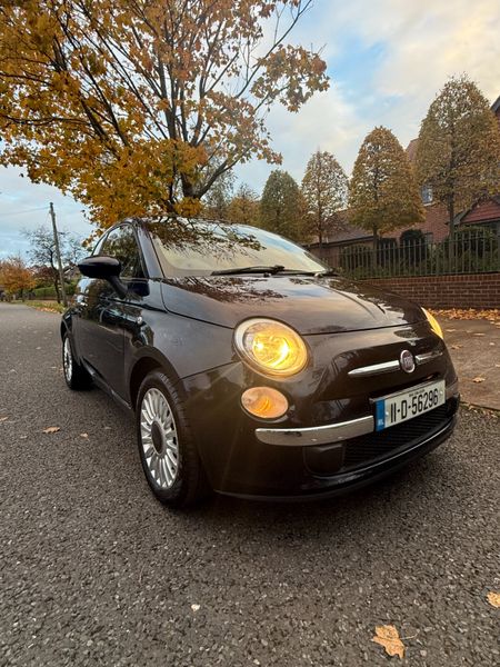 Stunning Navy Lounge Ed Fiat 500 panoramic sunroof 371586626