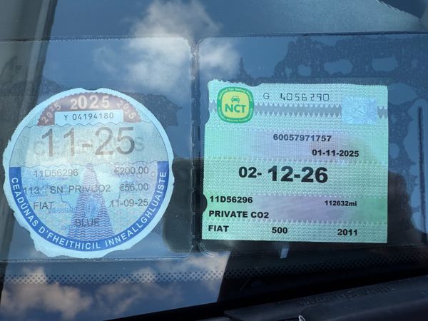 Stunning Navy Lounge Ed Fiat 500 panoramic sunroof 371594225