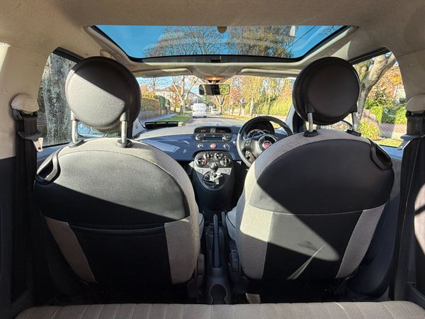 Stunning Navy Lounge Ed Fiat 500 panoramic sunroof 371594285