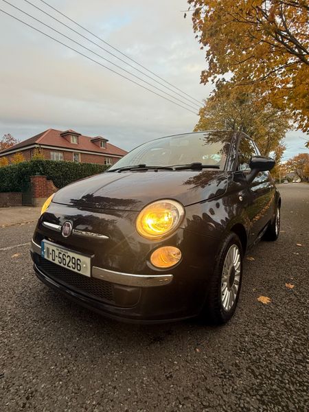 Stunning Navy Lounge Ed Fiat 500 panoramic sunroof 371594346
