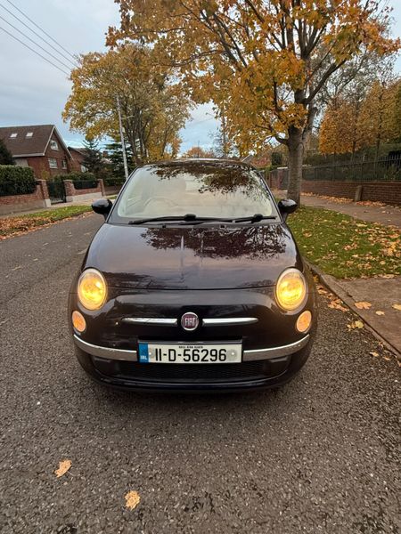 Stunning Navy Lounge Ed Fiat 500 panoramic sunroof 371594365