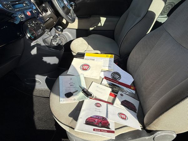 Stunning Navy Lounge Ed Fiat 500 panoramic sunroof 371594517