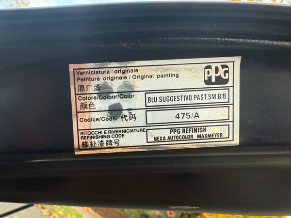 Stunning Navy Lounge Ed Fiat 500 panoramic sunroof 371594519