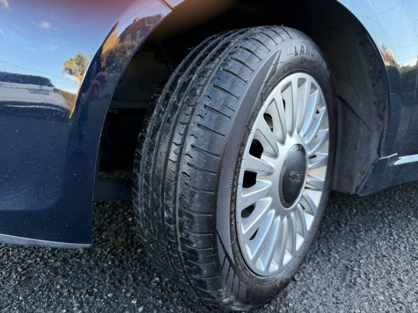 Stunning Navy Lounge Ed Fiat 500 panoramic sunroof 371594524