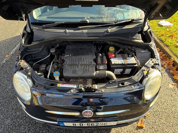 Stunning Navy Lounge Ed Fiat 500 panoramic sunroof 371594523