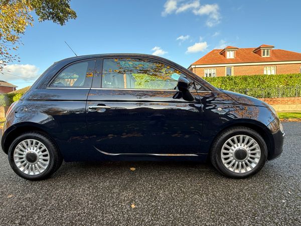 Stunning Navy Lounge Ed Fiat 500 panoramic sunroof 371605130