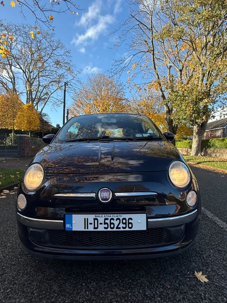Stunning Navy Lounge Ed Fiat 500 panoramic sunroof 371605162
