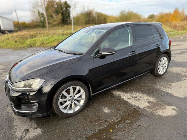 VOLKSWAGEN GOLF BLACK 2016 1.4L PETROL AUTOMATIC 371717745