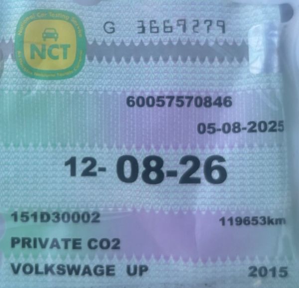 2015 Volkswagen Up! 1.0 Take Up Nct 08/26 372108116